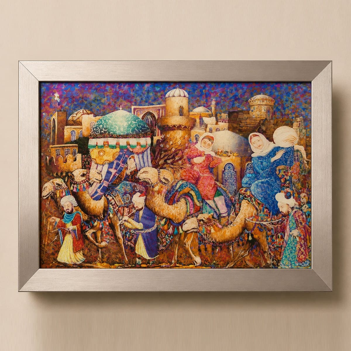 Path to the Hearth Silk Panel